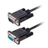 CABLE DE 3M SERIAL RS232 PARA MODEM NULO, CROSSOVER CRUZADO BLINDADO, CABLE DB9 PUERTO COM HEMBRA A MACHO COMPATIBLE DTE - START
