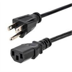 CABLE DE 6M DE ALIMENTACION DE COMPUTADORA, NEMA 5-15P A C13, 10A 125V, 18AWG, CABLE DE REPUESTO PARA IMPRESORA - STARTECH.COM M