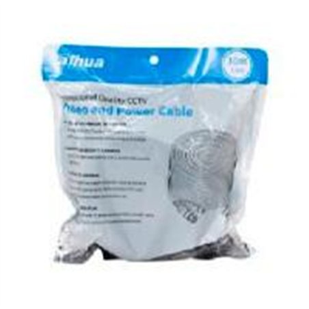 CABLE SIAMES/DAHUA/DH-PFM942I-30-5/CABLE DE 30 METROS ARMADO PARA VIDEO Y ENERGíA/ PARA CAMARAS HASTA 4K/ CON CONECTORES BNC Y D