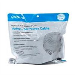 CABLE SIAMES/DAHUA/ DH-PFM942I-20-5/CABLE DE 20 METROS ARMADO PARA VIDEO Y ENERGíA/ PARA CAMARAS HASTA 4K/ CON CONECTORES BNC Y 