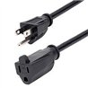 CABLE DE 2M DE EXTENSION DE ALIMENTACION - CABLE NEMA 5-15R A NEMA 5-15P - 13A 125V - 16AWG - STARTECH.COM - CABLE EXTENSOR DE A