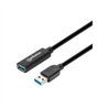 CABLE USB EXTENSIÓN, MANHATTAN,1537517,V3.2 EXT. ACTIVA  10.0M NEGRO