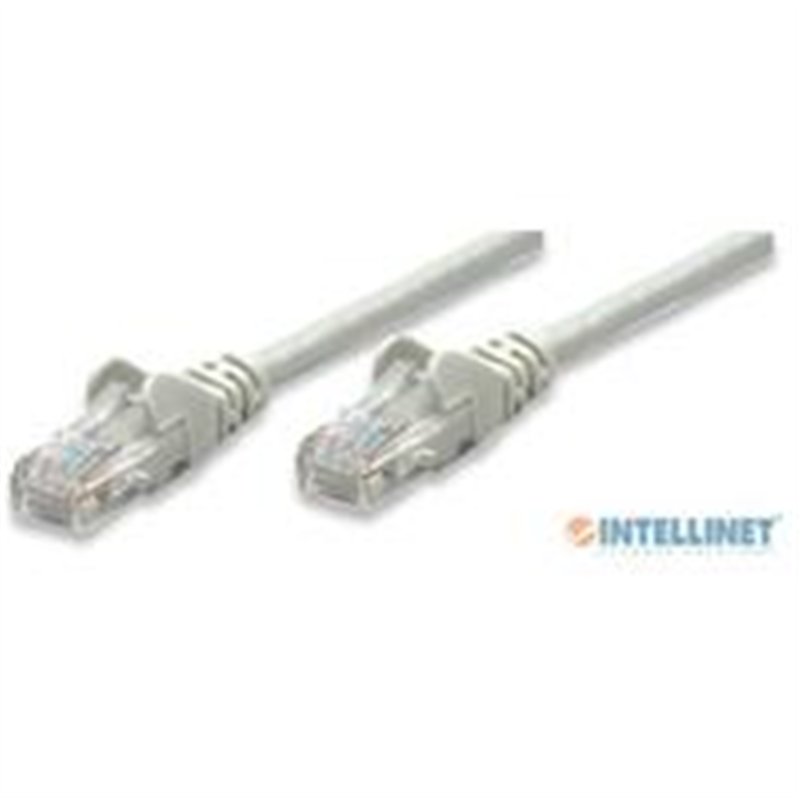 CABLE PATCH,INTELLINET,319768,  3.0M(10.0F) CAT 5E UTP GRIS