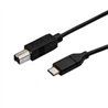 CABLE DE 3M USB-C A USB-B DE IMPRESORA - CABLE ADAPTADOR USB TIPO C A USB B