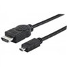 CABLE HDMI,MANHATTAN,324427, 1.4 M-MICRO 2METHERNET