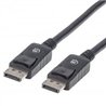 CABLE DISPLAYPORT,MANHATTAN,307116, V1.2 M-M 2.0M NEGRO 4K60HZ,BLINDADO MACHO-MACHO