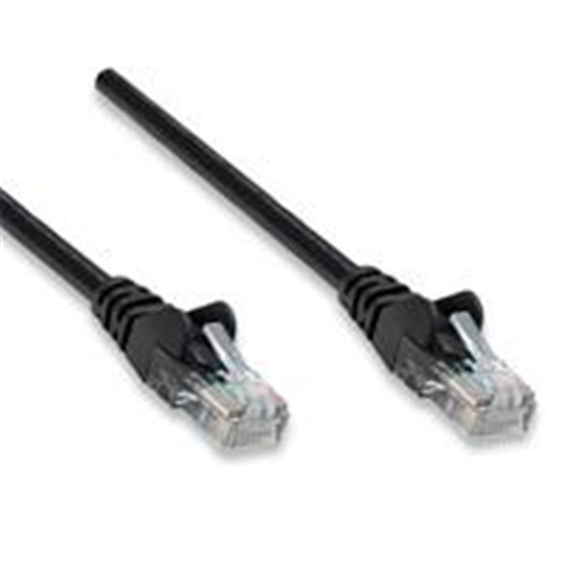 CABLE PATCH,INTELLINET,318143, 0.5M 1.5F ,CAT 5E UTP NEGRO