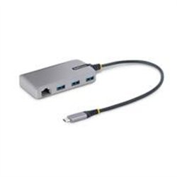 HUB USB-C DE 3 PUERTOS USB-A - USB 3.0 5GBPS - ALIMENTADO POR EL BUS - CONCENTRADOR USB-C DE 3 PUERTOS USB-A - ETHERNET - STARTE