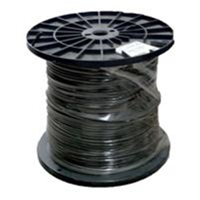 BOBINA DE CABLE EXTERIOR CONDUMEX CAT5E UTP CON GEL 100% COBRE 24 AWG 305 MTS COLOR NEGRO