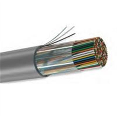 BOBINA DE CABLE TELEFONICO CONDUMEX EKTEL CMR 2/24 AWG ROLLO 305 MTS GRIS