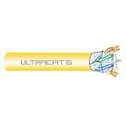 BOBINA DE CABLE CONDUMEX CAT6 UTP ULTRACAT CM 100% COBRE 23 AWG 305 MTS COLOR AMARILLO