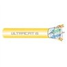 BOBINA DE CABLE CONDUMEX CAT6 UTP ULTRACAT CM 100% COBRE 23 AWG 305 MTS COLOR AMARILLO