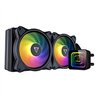 ENFRIAMIENTO LIQUIDO OCELOT GAMING OEL240 / 240MM / ARGB / 70 CFM / 1800 RPM / 32 DB / INTEL Y AMD / COLOR NEGRO