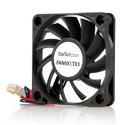 VENTILADOR PARA GABINETE DE COMPUTADORA - VENTILADOR INTERNO PARA TORRE - VENTILADOR 60X10MM CON CONECTOR TX3 - STARTECH.COM MOD