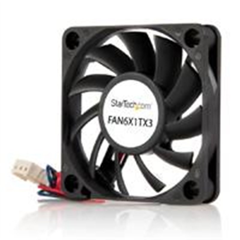 VENTILADOR PARA GABINETE DE COMPUTADORA - VENTILADOR INTERNO PARA TORRE - VENTILADOR 60X10MM CON CONECTOR TX3 - STARTECH.COM MOD