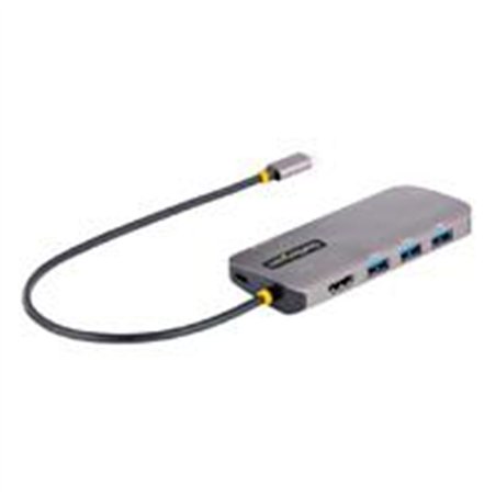 DOCKING STATION - ADAPTADOR MULTIPUERTOS USB C, HDMI DE 4K Y 60HZ, HUB USB-A 3.2 DE 3 PUERTOS DE 5GBPS, PD DE 100W, GBE - STARTE