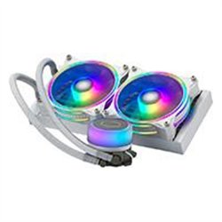 DISIPADOR ENFRIAMIENTO LIQUIDO COOLER MASTER MASTERLIQUID ML240/ILLUSION WHITE EDITION/GAMER