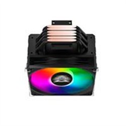 DISIPADOR DE AIRE BALAM RUSH NITROX NX60 / INTEL - AMD / HIDRAULICO / 4 PINES PWN - ARGB / 3 PINES 5V / 6 PIPAS / 600 - 1800 RPM