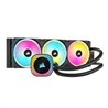 DISIPADOR CON ENFRIAMIENTO LIQUIDO CORSAIR ICUE LINK H150I AIO / 3660 MM/ S-1700 1200/ AM5 AM4/ RGB  BLANCO