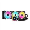 DISIPADOR CON ENFRIAMIENTO LIQUIDO CORSAIR ICUE LINK H170I AIO / 420 MM/ S-1700 1200/ AM5 AM4/ RGB  NEGRO