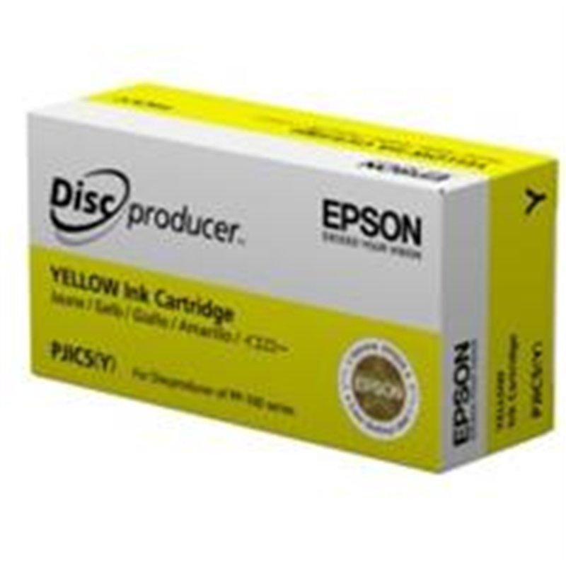CARTUCHO EPSON LANTANA AMARILLO, PARA DISCPRODUCER PP-100