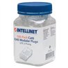 PLUG RJ45,INTELLINET,502344, CAT 6 UTP MULTIFILAR 100 PZAS