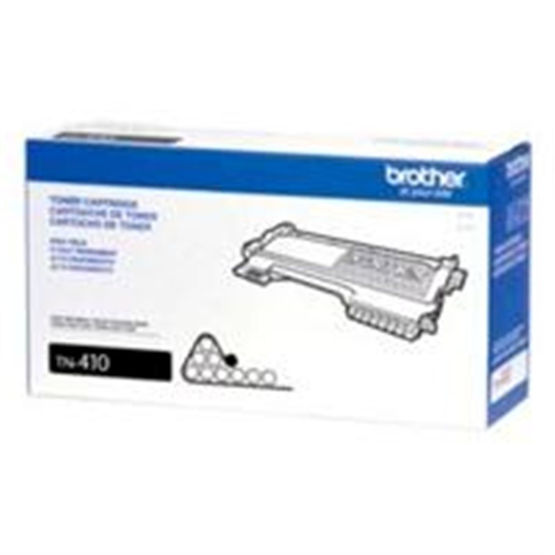 TONER BROTHER NEGRO TN410 RENDIMIENTO 1,000 PAG. APROX. PARA DCP7055 / HL2130