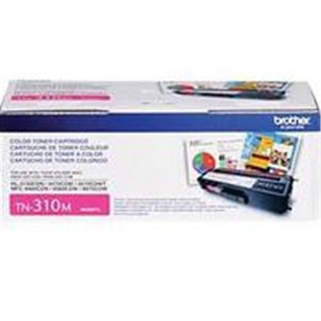 TONER BROTHER TN310M MAGENTA, 1,500 PAGINAS, PARA EQUIPOS DE LA SERIE 9000