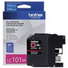 CARTUCHO DE TINTA BROTHER LC101M MAGENTA RENDIMIENTO DE 300 PAGINAS AL 5 POR CIENTO