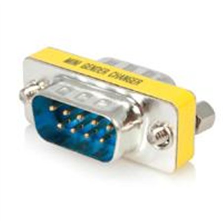 CAMBIADOR DE GENERO DB9 SERIAL SLIMLINE - M/M - STARTECH.COM MOD. GC9SM
