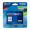 CINTA LAMINADA BROTHER TZE131 12MM NEGRO SOBRE TRANSPARENTE DE 8 METROS