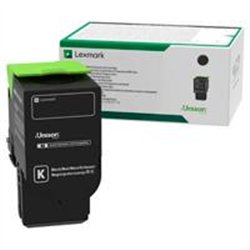 TONER LASER LEXMARK COLOR NEGRO, EXTRA ALTO RENDIMIENTO, NP 70C8XK0, HASTA 8000 PAGINAS, MODELOS CS510DE