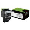 TONER LASER LEXMARK 70C8HK0 NEGRO, ALTO RENDIMIENTO HASTA 4,000 PAGINAS, PARA MODELOS: CS310DN, CS510DE