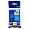 CINTA BROTHER LAMINADA TZE545 BLANCO SOBRE AZUL 18 MM DE GROSOR