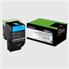 TONER LASER LEXMARK, COLOR CYAN , ALTO RENDIMIENTO , 70C8HC0 , HASTA 3,00 PAGINAS , 5% DE COBERTURA , PARA MODELOS: CS310DN, CS5