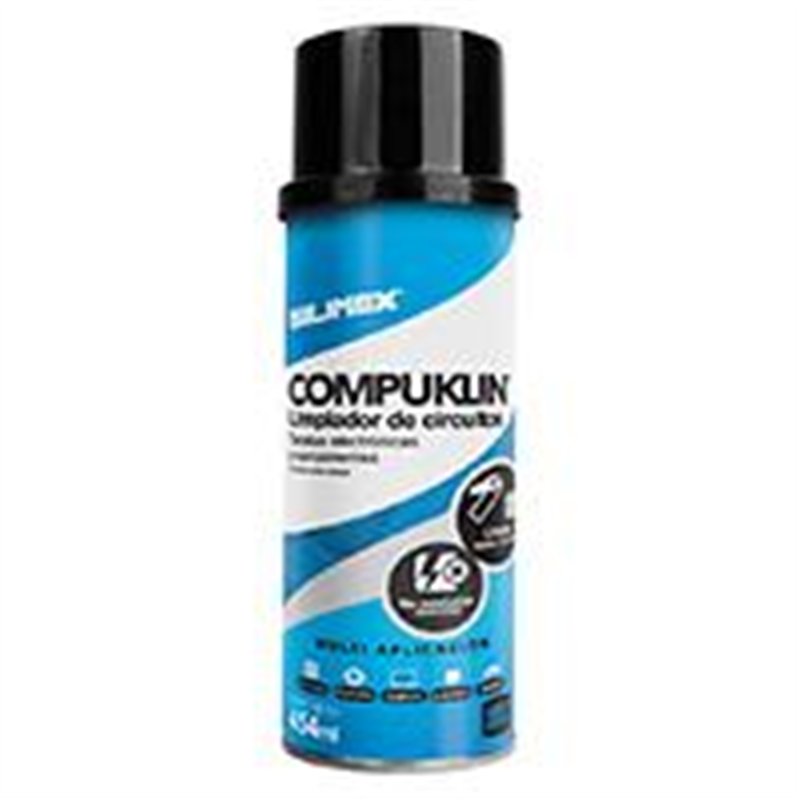 AEROSOL COMPUKLIN LIMPIADOR DESENGRASANTE DE TARJETAS ELECTRONICAS 454 ML SILIMEX