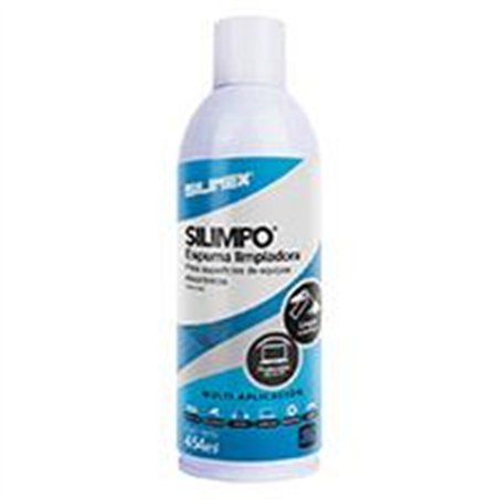 ESPUMA SILIMPO PARA GABINETES DE EQUIPOS ELECTRONICOS ANTIESTATICO SILIMEX 454 ML
