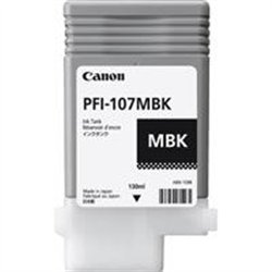 TANQUE DE TINTA CANON PFI-107 MBK NEGRO MATE ,COMPATIBLE PRO-2000,PRO-4000,PR0-6000,PRO-4000S,PRO-6000S,PRO-2100,PRO-4100,PR0-61