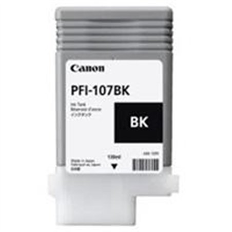 TANQUE DE TINTA CANON PFI-107 BK NEGRO,COMPATIBLE PRO-2000,PRO-4000,PR0-6000,PRO-4000S,PRO-6000S,PRO-2100,PRO-4100,PR0-6100,PRO-