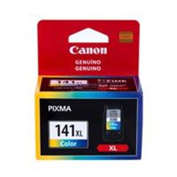 CARTUCHO CANON CL-141XL TRICOLOR,RENDIMIENTO 400 PAGINAS,COMPATIBLE: MG2110, MG2210, MG3110, MG3210, MG3510, MG3610, MG4110, MG4