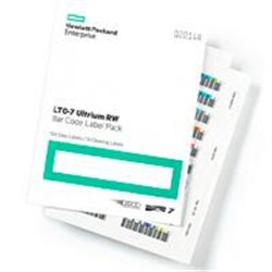 HPE PAQUETE DE ETIQUETAS CON CODIGO DE BARRAS LTO-7 ULTRIUM RW