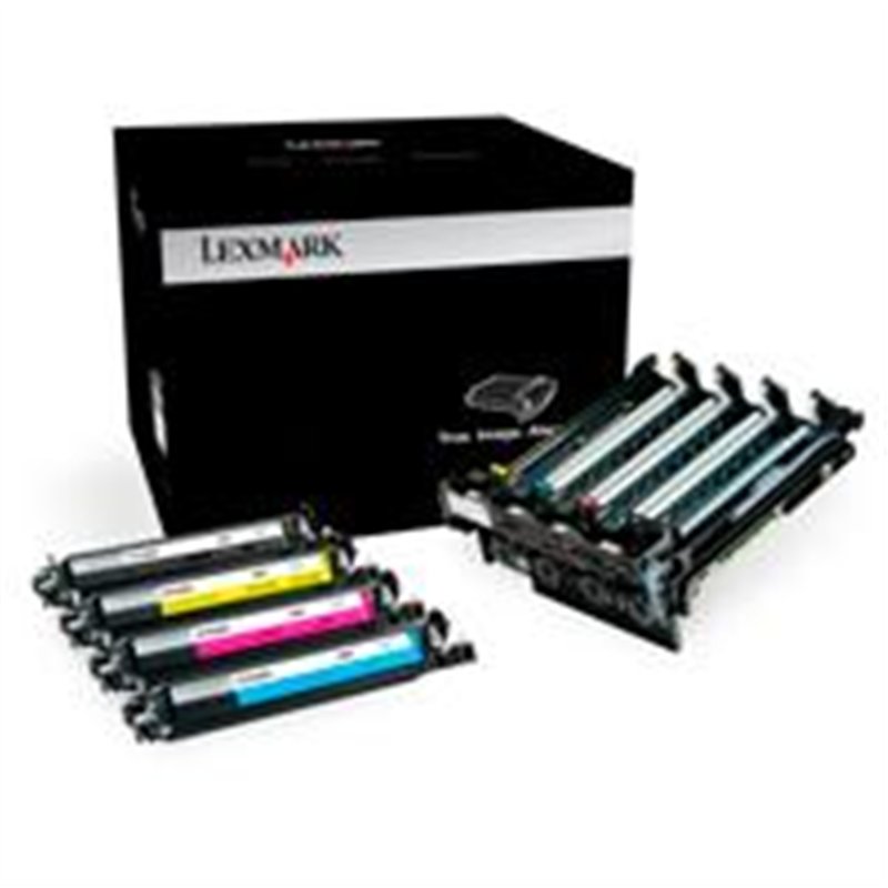 KIT DE CAPTURA DE IMAGENES LEXMARK COLOR NEGRO, CIAN, MAGENTA Y AMARILLO, NP 70C0Z50, HASTA 40000 PAGINAS, MODELOS CX410, CS310,