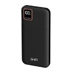 POWER BANK GHIA DE CARGA RAPIDA DE 10 000 MAH COLOR NEGRO