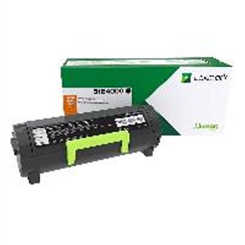 TONER LASER LEXMARK 51B4000 NEGRO, RENDIMIENTO ESTANDAR HASTA 2500 PAGINAS, PARA MX317DN MX417DE MX517DE MS317DN MS417DN MS517DN