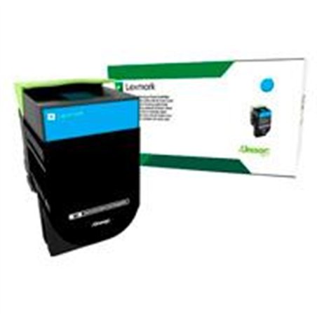 TONER LASER LEXMARK COLOR CIAN, RENDIMIENTO ESTANDAR, NP 71B40C0, HASTA 23000 PAGINAS, MODELOSCS317DN CS417DN CX317DN CX417DN