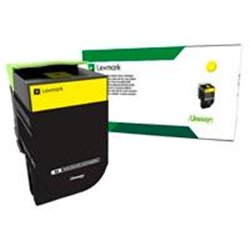 TONER LASER LEXMARK COLOR AMARILLO, NP 71B40Y0, RENDIMIENTO ESTANDAR HASTA 2300 PAGINAS, MODELOS CX417DE CS417DN, CS317 , CX317