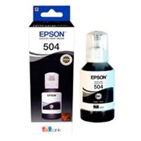 CARTUCHO EPSON MODELO T504 NEGRO, PARA L4150, L4160, L6161, L6171, L6191