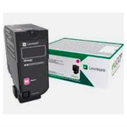 TONER LASER LEXMARK COLOR MAGENTA RENDIMIENTO ESTANDAR, NP 74C4SM0, HASTA 7000 PAGINAS, MODELOS CX725DHE, CS725DE, CS720DE