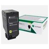 TONER LASER LEXMARK COLOR AMARILLO RENDIMIENTO ESTANDAR, NP 74C4SY0, HASTA 7000 PAGINAS, MODELOS CX725DHE, CS725DE, CS720DE