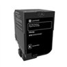 TONER LASER LEXMARK COLOR NEGRO ALTO RENDIMIENTO, NP 74C4HK0, HASTA 20000 PAGINAS, MODELOS CS725DE ,CS720DE